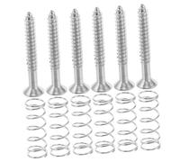 AKOOSY 1 Set Guitar Pickup Installation Kit Pickup Tension Springs Screws for Electric Guitar Parts Enhance Sound Clarity Performance Easy to Install for Live Performances Recordings