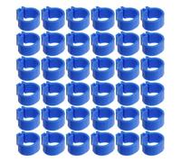 AKOOSY 100 Pcs Plastic Pigeon Identification Foot Rings Lightweight Bird Leg Bands for Pigeons and Pet Birds Suitable for Poultry Operations Management and Breeding