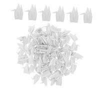AKOOSY 100pcs Japanese Origami Cranes Folding Paper Crafts Crane Party Favors Handmade Origami Crafts Paper Party Photo Props Decoration Ornament White