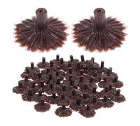 AKOOSY 100pcs Model Trees Base for Railroad Diorama Compact Plastic Replacement Tree Feet for Miniature Plant Stands Compatible with Model Railway Scenery and DIY Architecture Projects