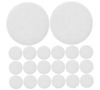 AKOOSY 100pcs Round Cotton Essential Oil Diffuser Pads Unscented Aroma Replacement Mats for Aromatherapy Car Home and Office Sustainable and Versatile