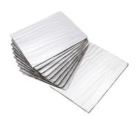 AKOOSY 10pcs Automotive Sound Deadening Mat Shield Insulation Pad for Noise Reduction Thermal Protection Car Easy Cut