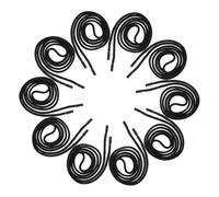 AKOOSY 10pcs Black Flat Drawstring Cords Replacement Drawstrings for Sweatpants Hoodies Pants Jackets Bags Multifunctional Cord for Running Gym and Everyday Wear
