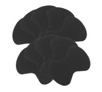 AKOOSY 10pcs Black Silicone Guitar Pick Grips Self-adhesive Anti-slip Picks for Guitar Fingertip Covers, for Secure Playing and Comfortable Grip