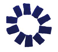 AKOOSY 10pcs Blue Fingerstalls for Beads Painting Protective Finger Covers Drill Painting Accessory Lightweight Portable Hand Protection Gloves