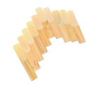 AKOOSY 10pcs Clarinet Reeds for Beginner 2.5 Strength Traditional Saxophone Reeds Wind Instrument Accessories for Clarinet and Saxophone Uk