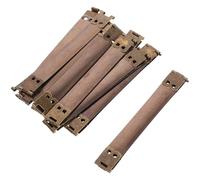 AKOOSY 10pcs Copper Spring Clip Handbag Hinges Metal Snap Closures for Purse Making DIY Craft Accessories Bag Closures for Sewing and Repairs