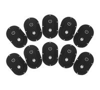 AKOOSY 10pcs Robot Vacuum Rubber Button Caps with Conductive Pad Kit, Nitrile Rubber Material, Easy Installation, Sturdy Protective Cover for Switch Button in Daily Heavy Use