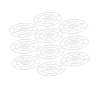 AKOOSY 10pcs Small Fermenting Mesh Pickle Press Plates Diameter Reusable Vegetable Crusher Kitchen Tool Home Vegetable Press for Even Pressure Pickling and Brewing