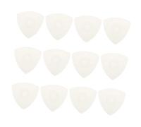 AKOOSY 12pcs Transparent Nylon Liuqin Picks Non Slip Guitar Plectrums for Da Ruan Yueqin Acoustic Instruments Professional Portable Guitar Accessories with Fine Craftsmanship