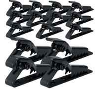 AKOOSY 15pcs Iron Microphone Clips Mic Holder Clip for Microphone Accessories Cloth Shirt Lapel Tie Studio Accessories