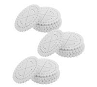 AKOOSY 15pcs Round Braided Disc Plate Kumihimo Beading Cord Braiding Tool for Friendship Bracelet DIY Wire Weaving Supplies with Slots and Portable Braided Rope Maker