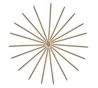 AKOOSY 19Pcs White Copper Classical Guitar Fret Wire Durable Replacement Frets for Electric and Acoustic Guitars Essential for DIY Guitar Building and Repair Compact