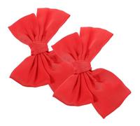 AKOOSY 1pair Bride Shoe Clips Bow Decorations Shoe Buckles for Wedding Bridal High Heel Accessories