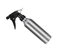 AKOOSY 2 Pcs Aluminium Alloy Spray Bottles for Plants and Baking Refillable Multi Purpose Water Sprayers with Detachable Nozzle Lightweight Portable Silver Mist Sprayer