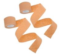 AKOOSY 2 Roll Water-soluble Kraft Paper Frame Tape Adhesive Paper Craft Glue Tape for Picture Framing Canvas Mounting Packaging and Art Binding
