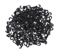 AKOOSY 200Pcs Durable Abs Car Seat Cushion Hooks S Shaped Dual End Design Easy Install Auto Seat Fitment and Mats
