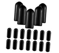 AKOOSY 20pcs Airbrush Bottle Caps Replacement Parts Plastic Nozzle Tips with Sealing for Airbrush Paint Bottles Refillable Portable Liquid Containers Accessories