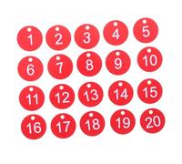 AKOOSY 20pcs Beehive Signs Durable for Beekeeping Livestock Management Sturdy Apiculture Box Labels with Random Colors Practical Tools for Beekeepers and Animal Random Color
