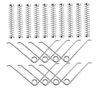 AKOOSY 20Pcs Shape Pruning Shears Springs Replacement Stainless Steel Compression Springs for Garden Tools Easy to Install for Garden Shears and Secateurs