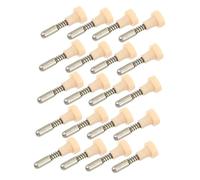 AKOOSY 20pcs Spring-loaded Door Latch Kit Aluminum Alloy Gate Latches for Wooden Doors Railings Sheds Trailers Kennels Security Hardware for Home Industrial Use