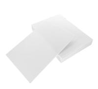 AKOOSY 20pcs White Foam Papers Foam Sheets Board with Smooth Texture Focus Feature for Boys and Girls Stamp Making Supplies Scrapbooking Paper Set for Parent-Child Activities and DIY