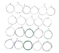 AKOOSY 21pcs Guzheng Strings Kit Professional Metal Wire and Nylon Guzheng Replacement Strings Multipurpose Parts for Acoustic Instrument Accessories
