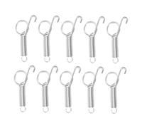 AKOOSY 24pcs Spring Latch Hooks for Pet Cages Finger Spring Latch Hook for Rabbit Dog Cat Bird Guinea Pig Cage Door Animal Door Fixing Tool