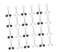 AKOOSY 24Pcs U Shaped Hijab Pins Decorative Muslim Scarf Accessories Ethnic Inspired Jewelry for Women Firm Hold Scarf Clips for Daily Wear Parties Weddings