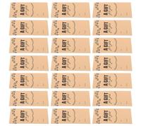 AKOOSY 25Pcs Blank Kraft Paper Envelopes for Cards with Writable Surface, Small Vintage Envelopes for Cash, Tickets, Postcards - Rustic Stationery Organizer for Weddings and Holidays