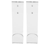 AKOOSY 2pcs Acrylic Keyboard Wall Mount Holder for Gaming and Mechanical Keyboards, Wall Mounted Space Optimisation Rack for Desktop Organisation in Home and Office