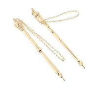 AKOOSY 2pcs Bible Pointer Hand Pointer Elegant Metal Reading Tool for Bar Mitzvah Onion for Jewish Celebrations