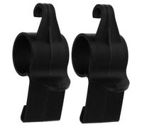 AKOOSY 2pcs Car Trunk Umbrella Holder Hooks Multifunctional Plastic Car Hangers for Organizing Trunk Storage Easy No Tool Installation Space Saving Accessories for Automobiles