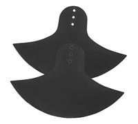 AKOOSY 2pcs Drum Cymbal Mute Pad Drum Cymbal Mat for Training Practice Sound Dampener Cushion Pad