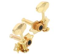 AKOOSY 2pcs Folk Guitar Tuning Peg Handle Replacement for Left Right Machines Precision Open Design for Accurate Pitch Compatible with Various Folk Guitars