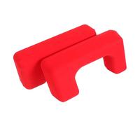 AKOOSY 2pcs Heavy Duty Front Bumper Tow Hook Cover Silicone Trailer Coupling Sleeve for Improved Stability Vibration Reduction Tool Installation Rugged Protection Streamlined Vehicle Fit