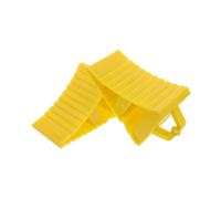 AKOOSY 2pcs Heavy Duty Plastic Car Wheel Chocks with Handles Portable Slip Tire Wedges for Suv Truck Rv Trailer Stabilization and Parking Safety