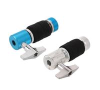 AKOOSY 2pcs Hi-hat Clutch Secure Metal Hi Hat Clutch Hardware for Drum Cymbal Setups Locking Mechanism for Gigs Jazz Parties Festival Performances Drummer Essential
