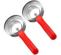 AKOOSY 2pcs Horse Grooming Brush with Stainless Steel and Plastic, Safe for Long Time Use and Effective Dirt Removal, for Farm and Equestrian Grooming Needs