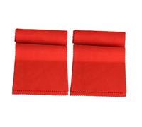AKOOSY 2pcs Key Piano Keyboard Dust Cover Cloth Lightweight Full Protective Cover for Electronic Digital Pianos Easy to Install and Remove Red for Home and Music Classrooms
