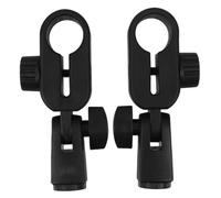AKOOSY 2pcs Mic Stand Clips Microphone Holders Handheld Microphone Holders Compatible Levitt