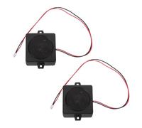 AKOOSY 2Pcs Mini Power Speakers 5W 4Ohm Full-Range Compact Wired Loudspeakers with Acoustic Cavity Design for Electronic Setups and TV Audio Projects, Small Size High Efficiency Sound