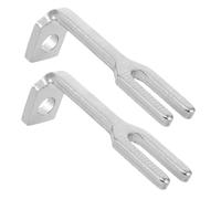 AKOOSY 2pcs Piano Maintenance Tool String Coil Lifter and Spacer for DIY Keyboard Instrument Regulation Precision Two-prong Repair Tool Compatible with Upright and Grand Pianos