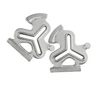AKOOSY 2Pcs Plum Blossom Sewing Machine Positioning Gauge Wear-resistant Quilting Template Cloth Patchwork Tool for Precise Seam Guide and Stitching Measurement