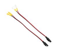 AKOOSY 2pcs Sae Quick Disconnect Wire Connector Cable Plug for Battery Power Durable Abs Secure Connection for Small Cars Rvs Yachts Easy Installation