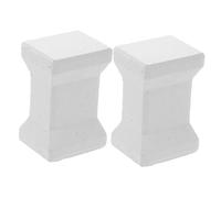 AKOOSY 2pcs Silicon Carbide Kiln Posts Pottery Firing Support Brackets High Temperature Resistant Furnace Pillars for Electric and Gas Kilns Durable Thermal Shock Resistant