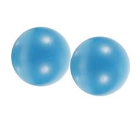 AKOOSY 2pcs Small Pilates Balls 9.8 Inch Pvc Core Training Exercise Balls for Yoga, Physical Therapy, Portable Workout Equipment Suitable for Gym and Vacation Use