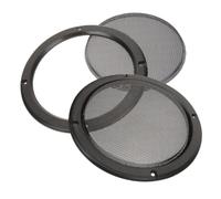 AKOOSY 2PCS Speaker Grill Covers Mesh Protection Guard for Car Subwoofers and Home Audio DIY Projects Stylish Decorative Speaker Grilles