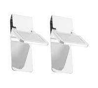 AKOOSY 2pcs Stainless Steel Money Clip Wallet Organizer for Men Durable Cash Holder Practical Bill Clip Office Use Secure and Wear Resistant