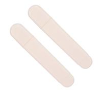 AKOOSY 2pcs Tailors Chalk Fabric Marker Pens with Lid Smooth Sewing Chalk for Fabric Drawing Portable Lightweight DIY Sewing Tool for Professional and Household Tailoring